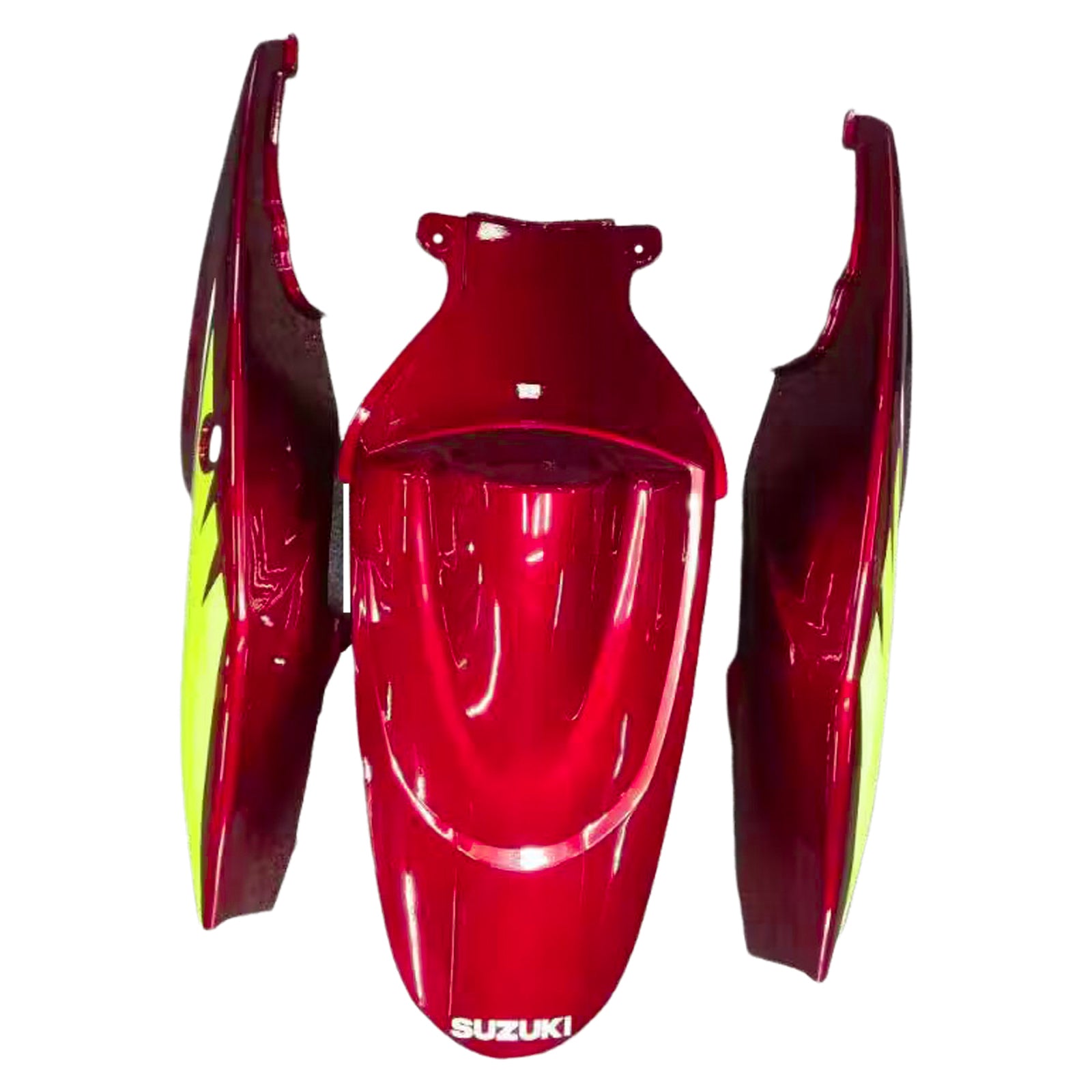 Amotopart 2006-2007 Suzuki GSXR 600/750 Kit de carénage rouge et jaune brillant