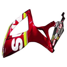 Amotopart 2006-2007 Suzuki GSXR 600/750 Glossy Red&Yellow Fairing Kit