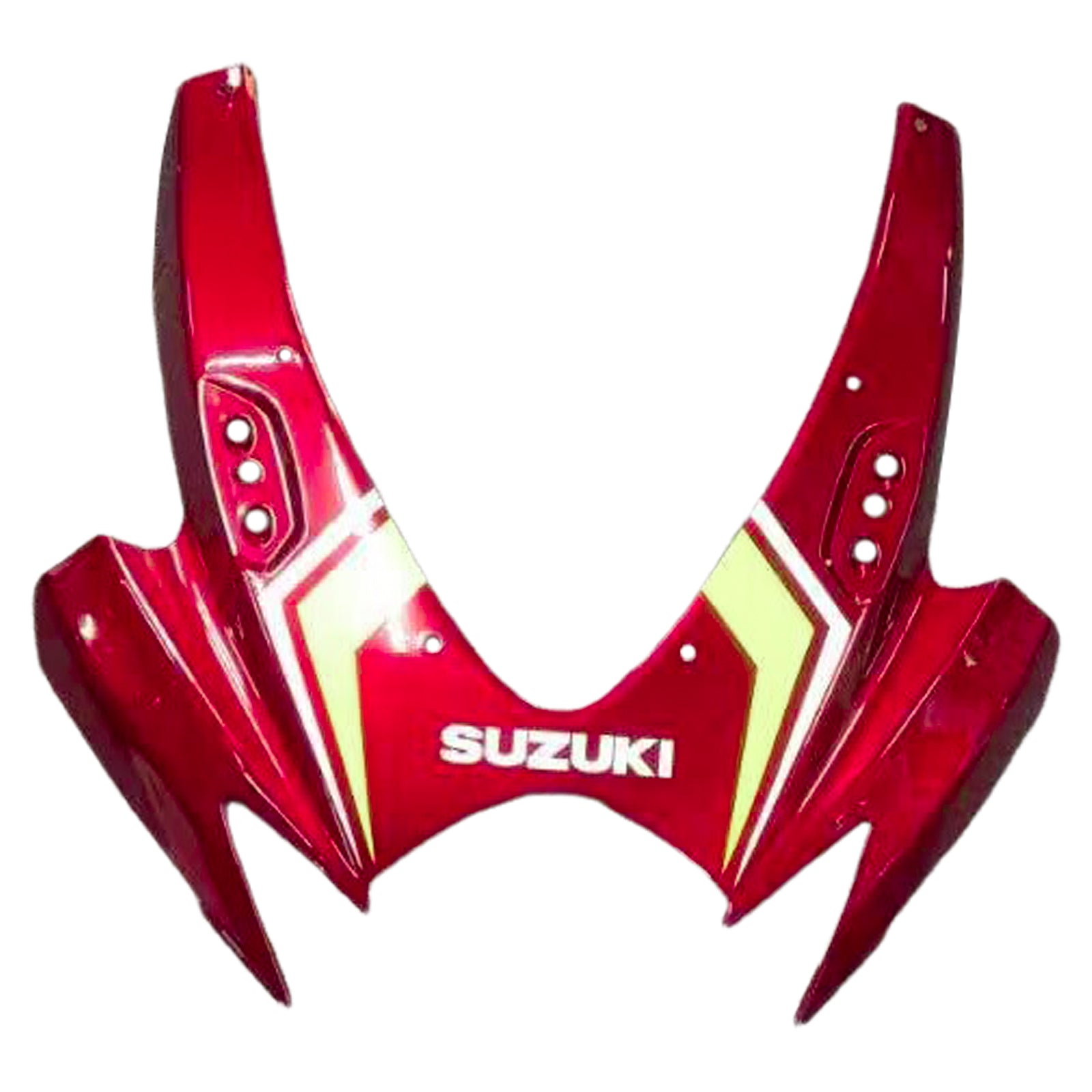 Amotopart 2006-2007 Suzuki GSXR 600/750 Kit de carénage rouge et jaune brillant