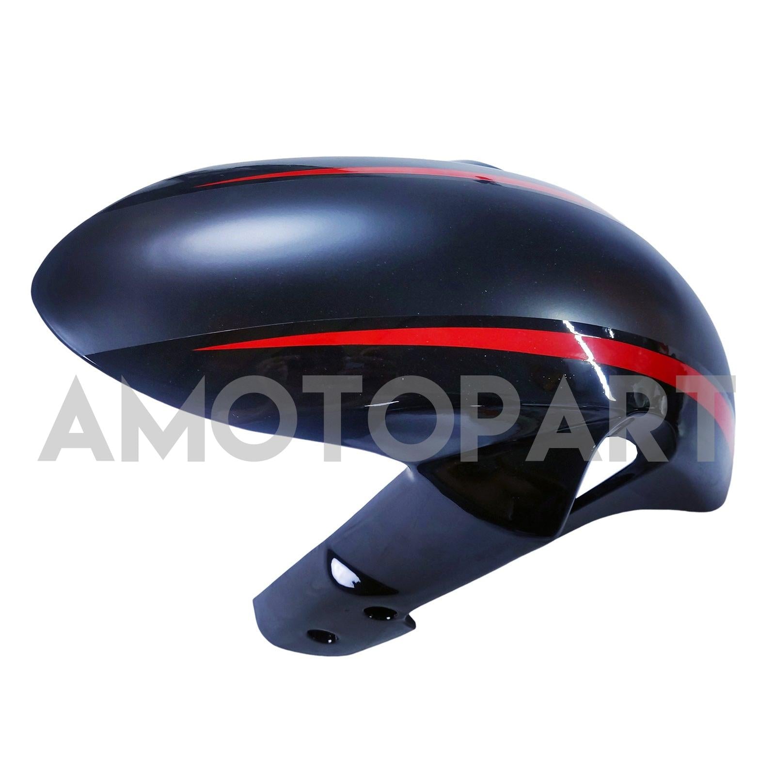 Amotopart 2006-2007 Suzuki GSXR 600/750 Matte Black&Red Fairing Kit