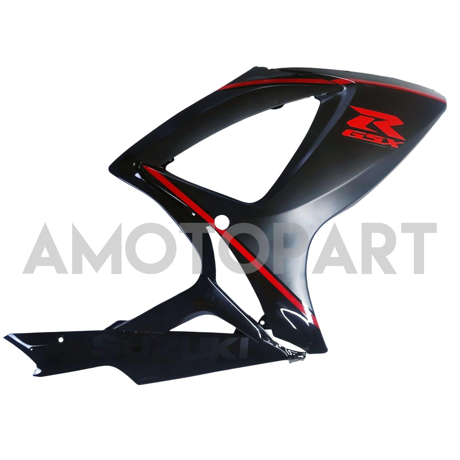 Amotopart 2006-2007 Suzuki GSXR 600/750 Matte Black&Red Fairing Kit