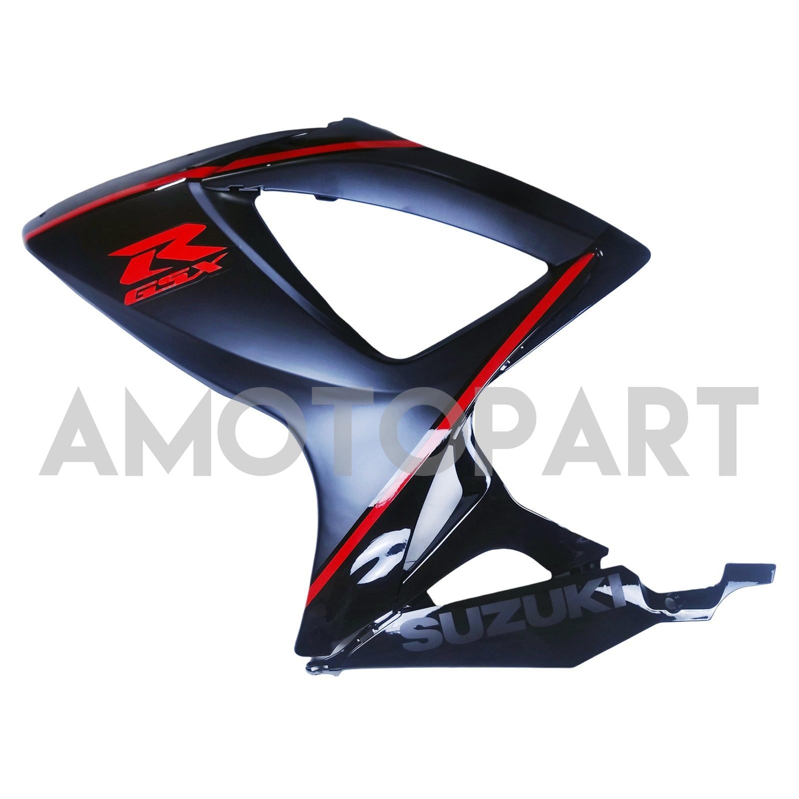 Amotopart 2006-2007 Suzuki GSXR 600/750 Matte Black&Red Fairing Kit