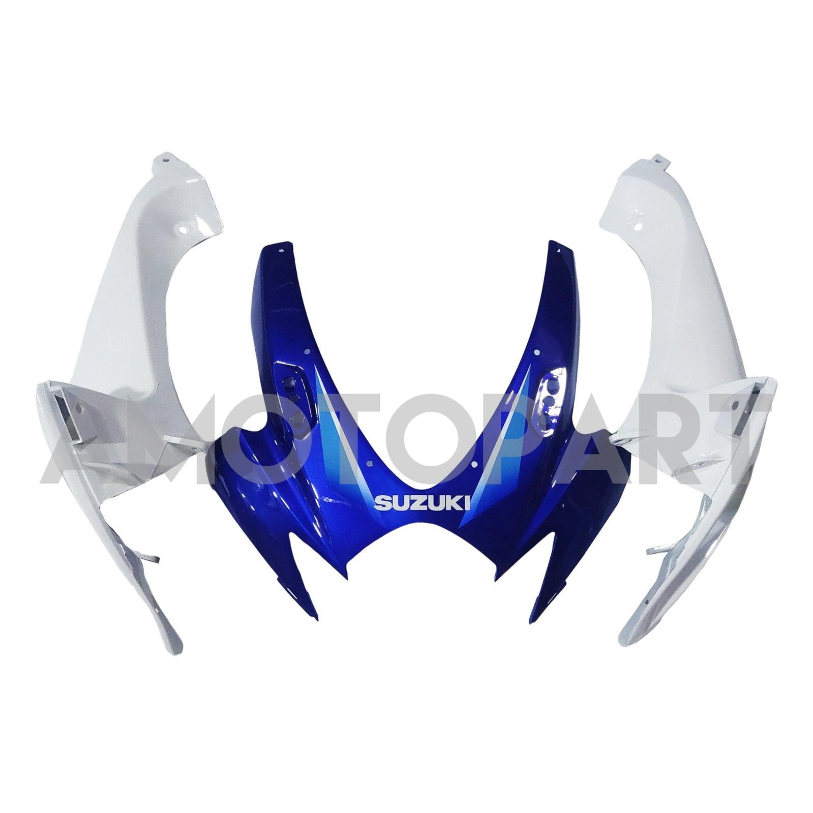 Amotopart 2006-2007 Suzuki GSXR 600/750 Blue&White Style4 Fairing Kit