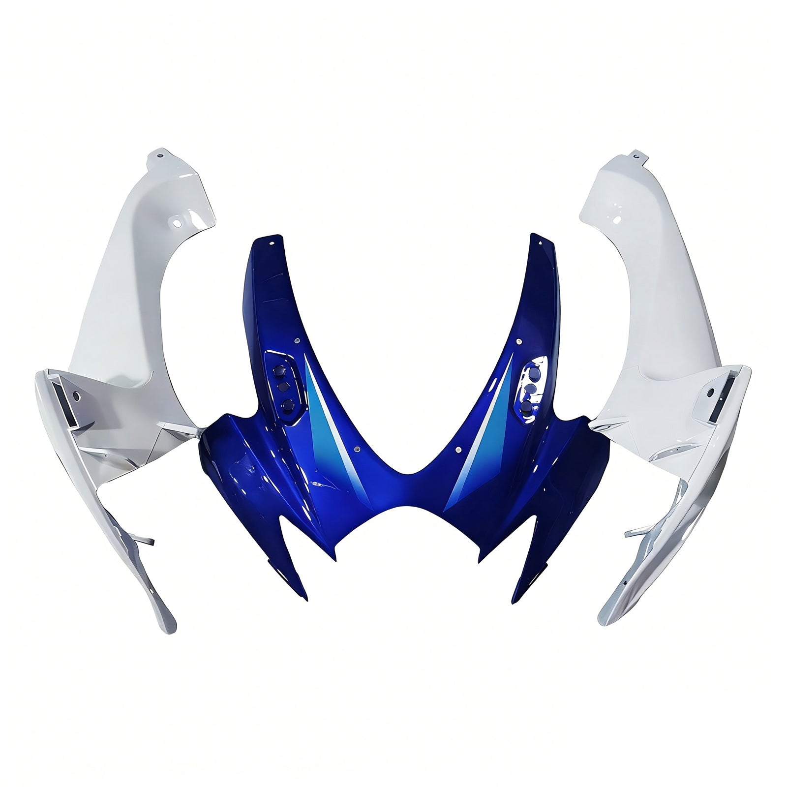 Amotopart 2006-2007 スズキ GSXR 600/750 ブルー&ホワイト Style4 フェアリングキット