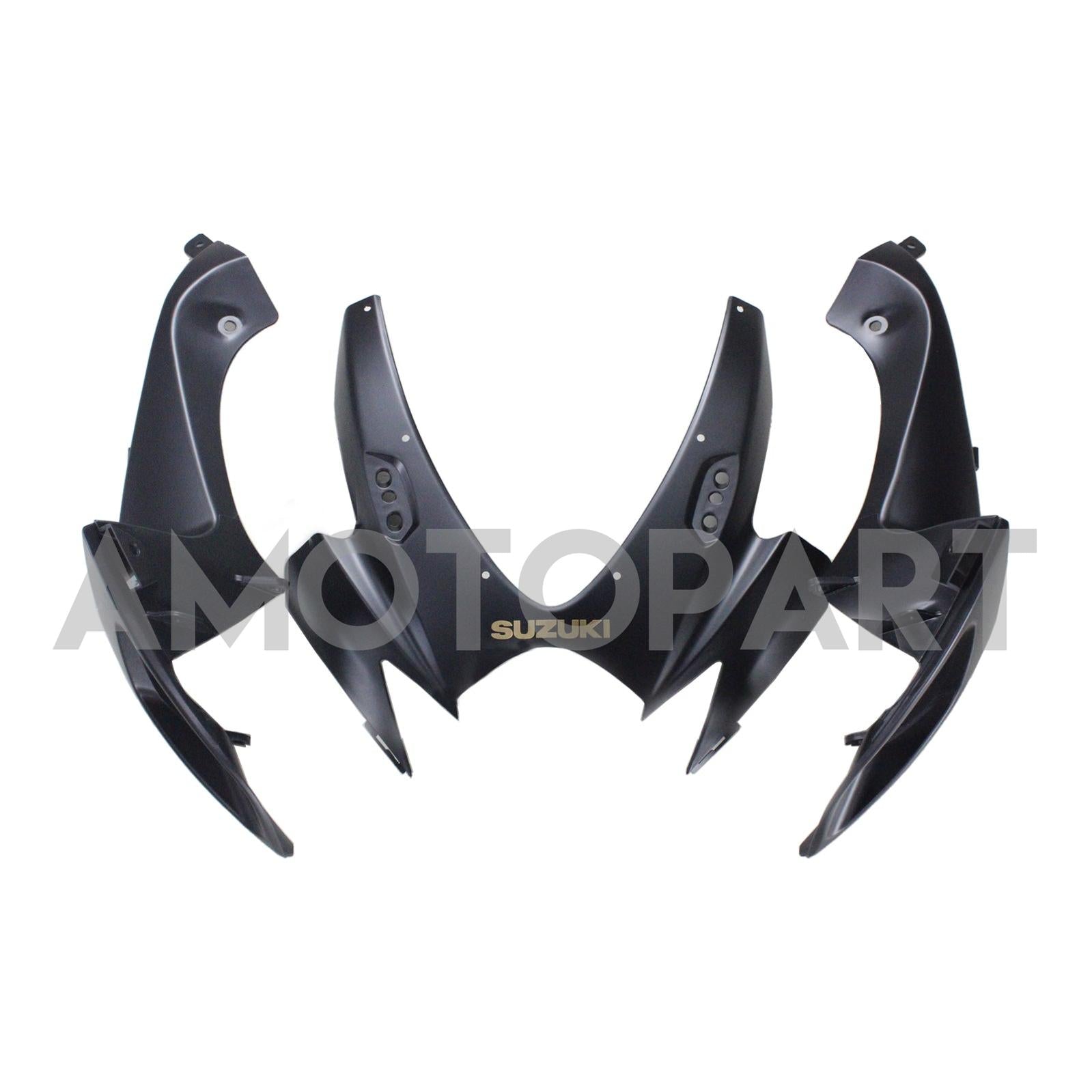 Amotopart 2006-2007 Suzuki GSXR 600/750 Matte Black&Gold Fairing Kit