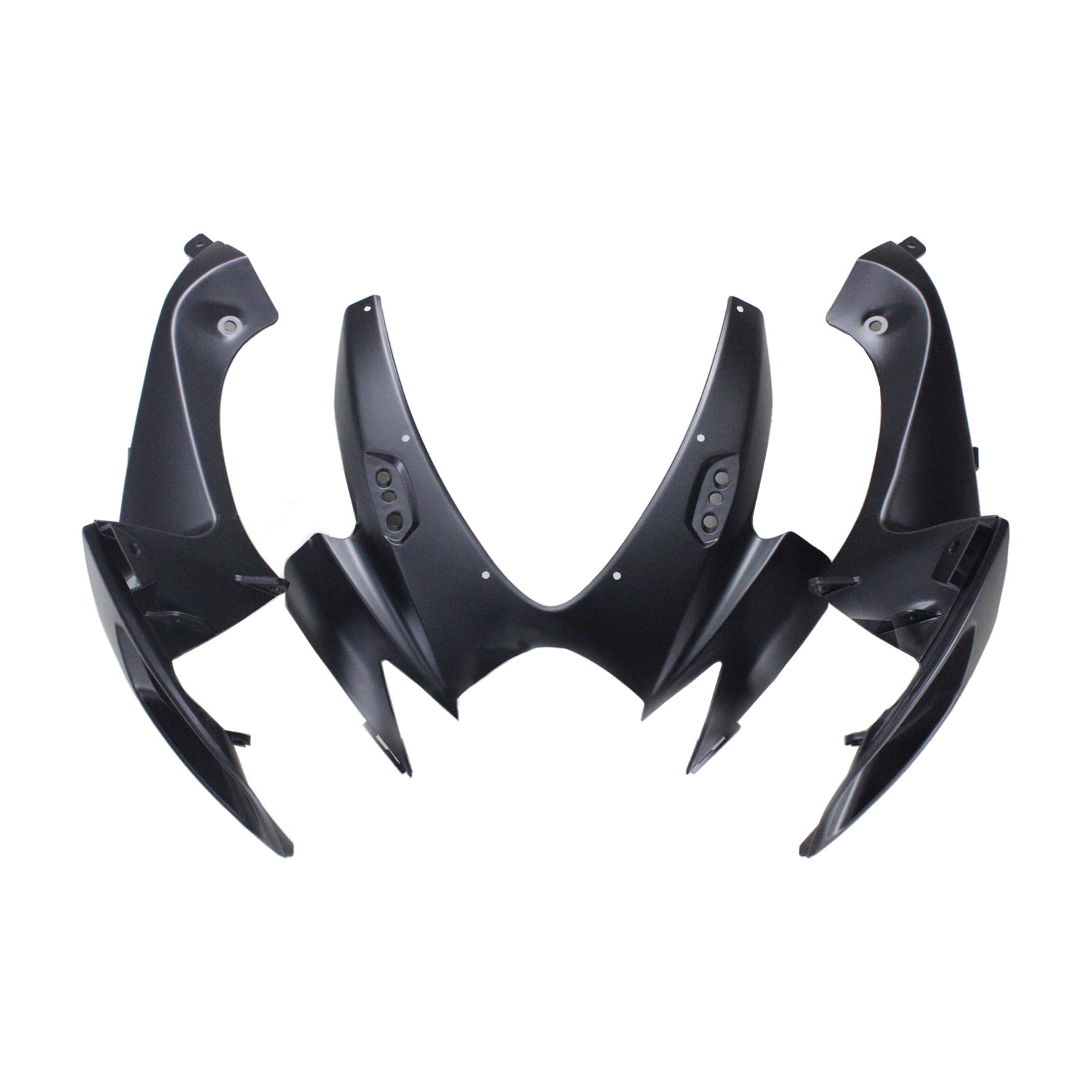 Amotopart 2006-2007 Suzuki GSXR 600/750 Mattschwarz&Gold Verkleidungssatz