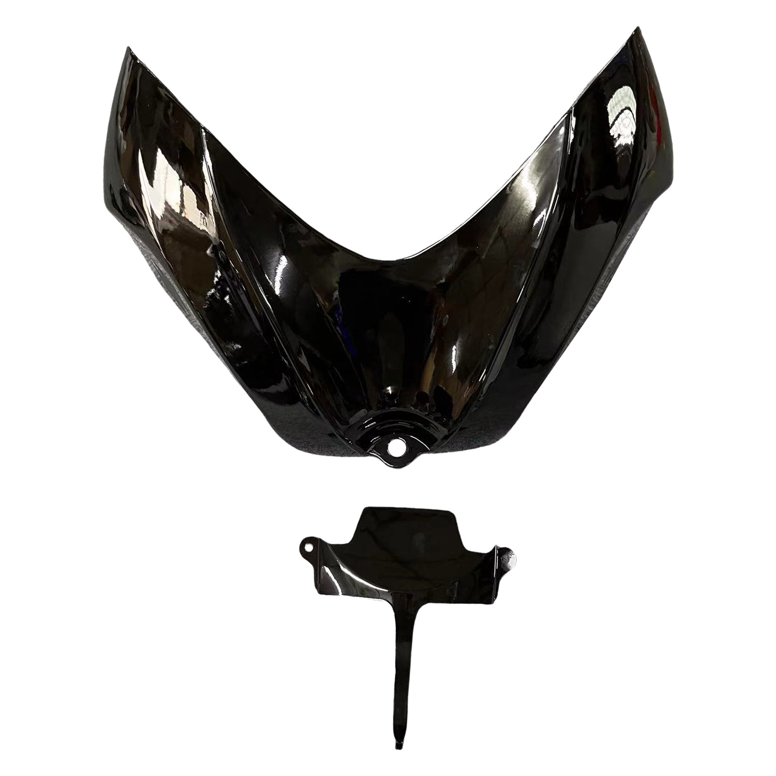 Amotopart 2006–2007 Suzuki GSXR 600/750 Mattschwarz Style1 Verkleidungsset