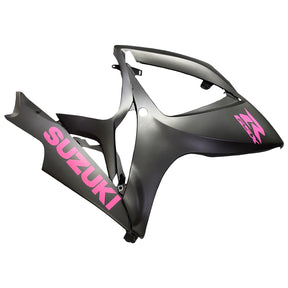 Amotopart 2006-2007 Suzuki GSXR 600/750 Matte Black&Pink Fairing Kit