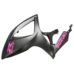 Amotopart 2006-2007 Suzuki GSXR 600/750 Matte Black&Pink Fairing Kit