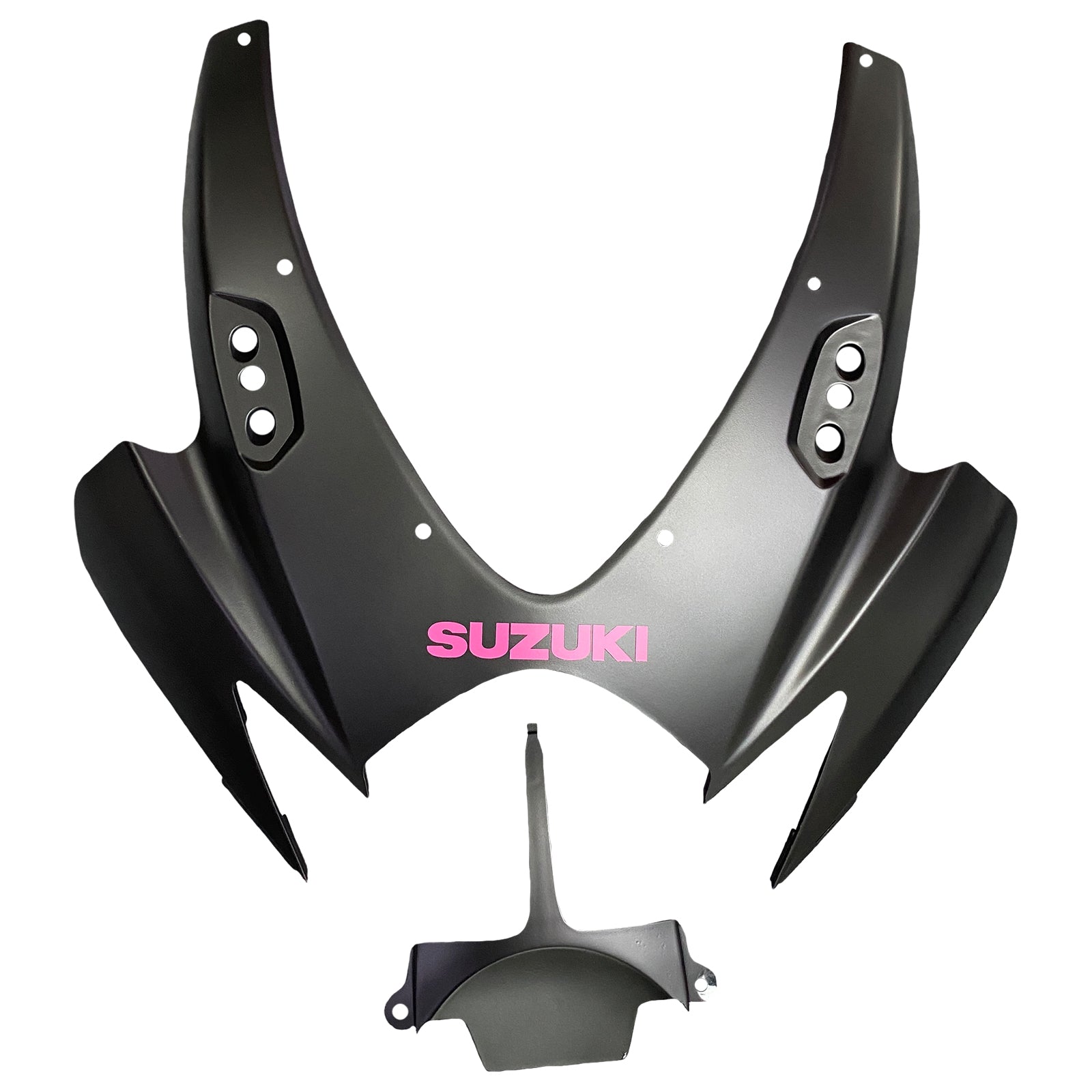 Amotopart 2006-2007 Suzuki GSXR 600/750 Kit de carénage noir mat et rose