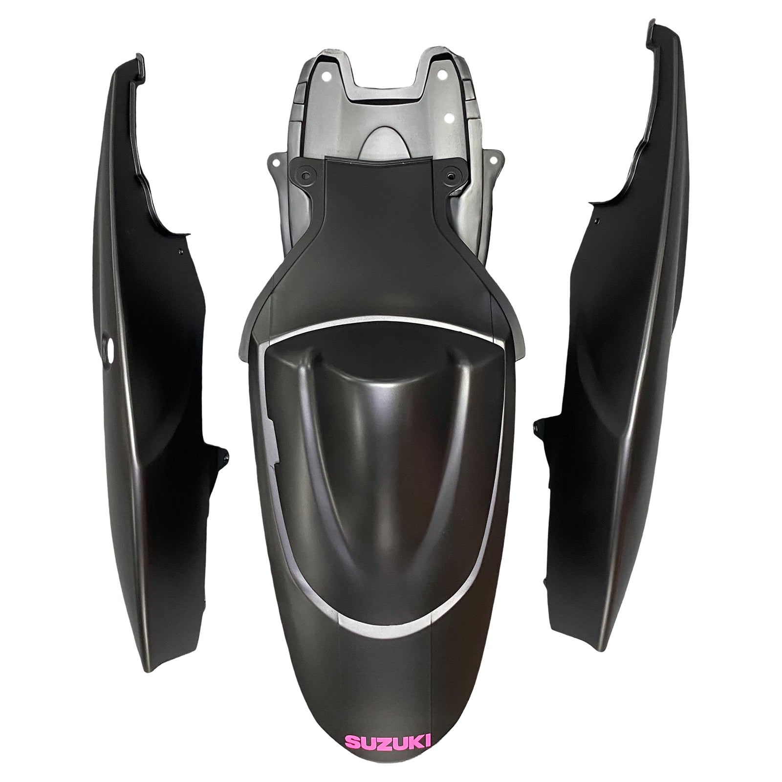 Amotopart 2006-2007 Suzuki GSXR 600/750 Kit de carénage noir mat et rose