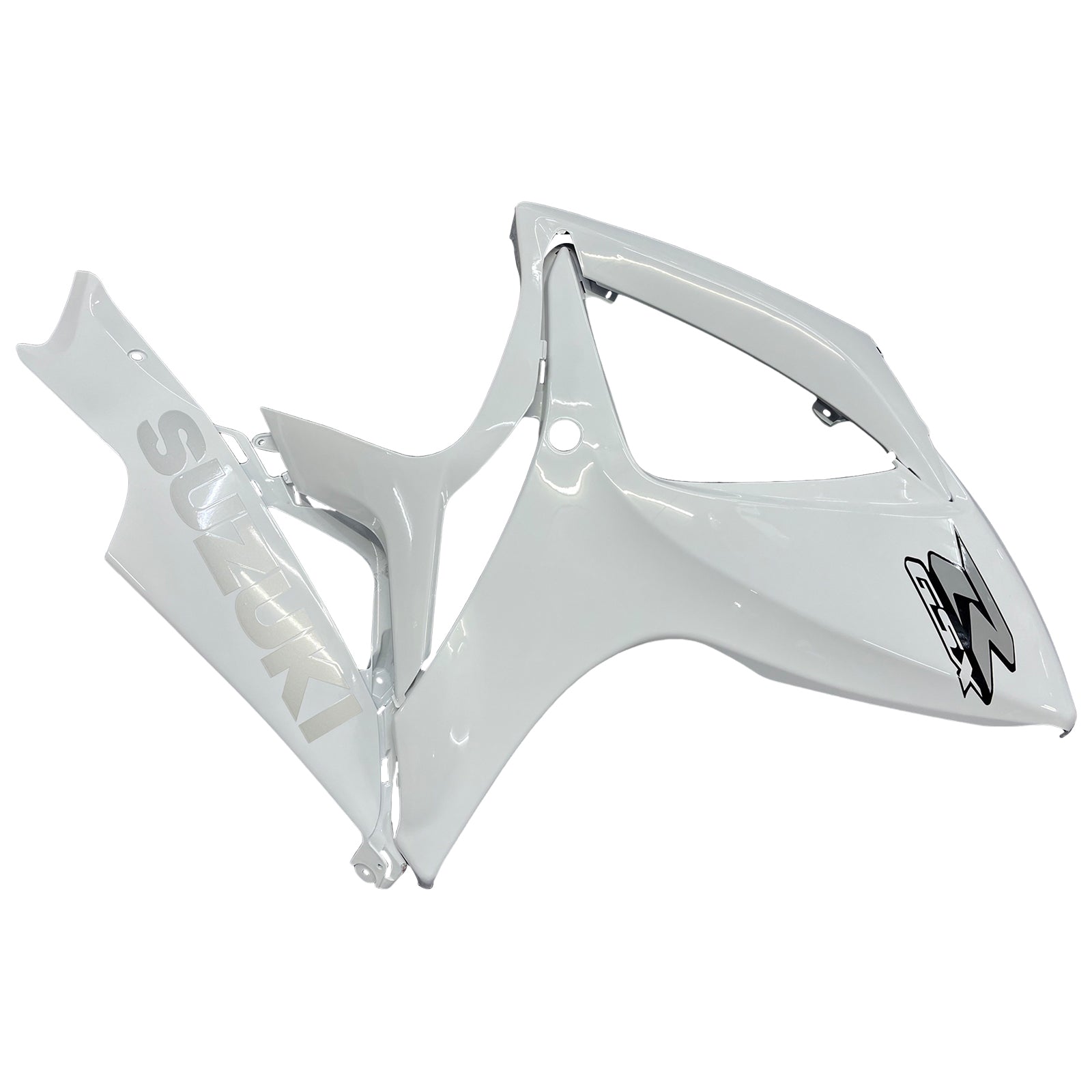 Amotopart 2006-2007 Kit carena Suzuki GSXR 600/750 White Style2