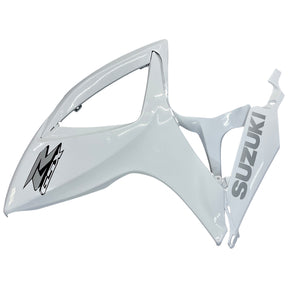 Amotopart 2006-2007 Suzuki GSXR 600/750 White Style2 Fairing Kit