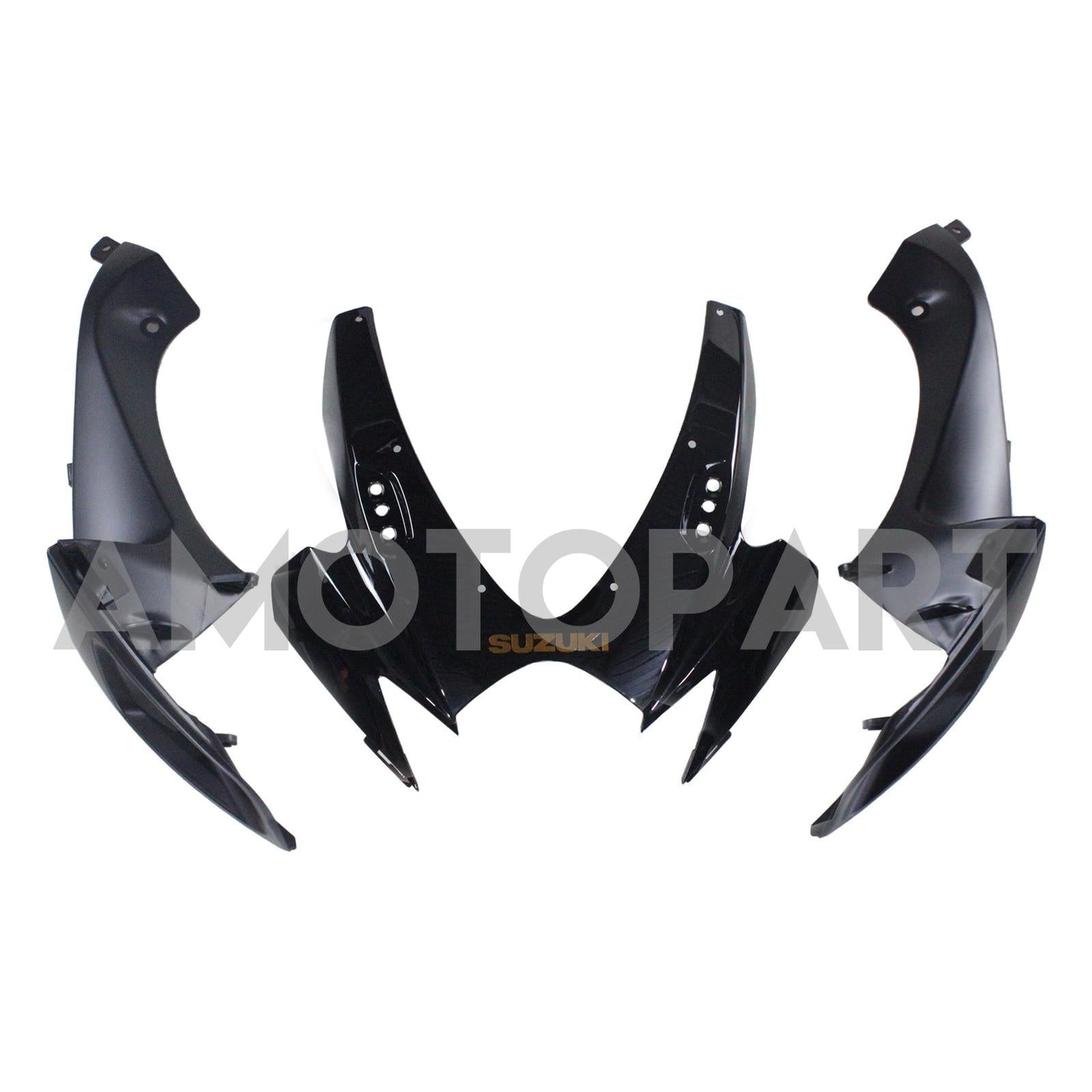 Amotopart 2006-2007 Suzuki GSXR 600/750 Matte Black&Orange Fairing Kit