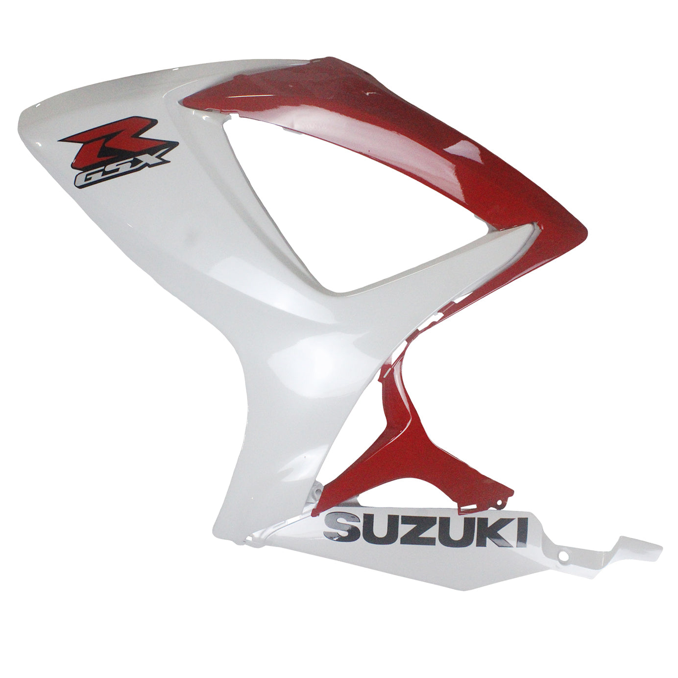 Amotopart 2006-2007 Suzuki GSXR 600/750 Kit de carenado rojo y blanco perla