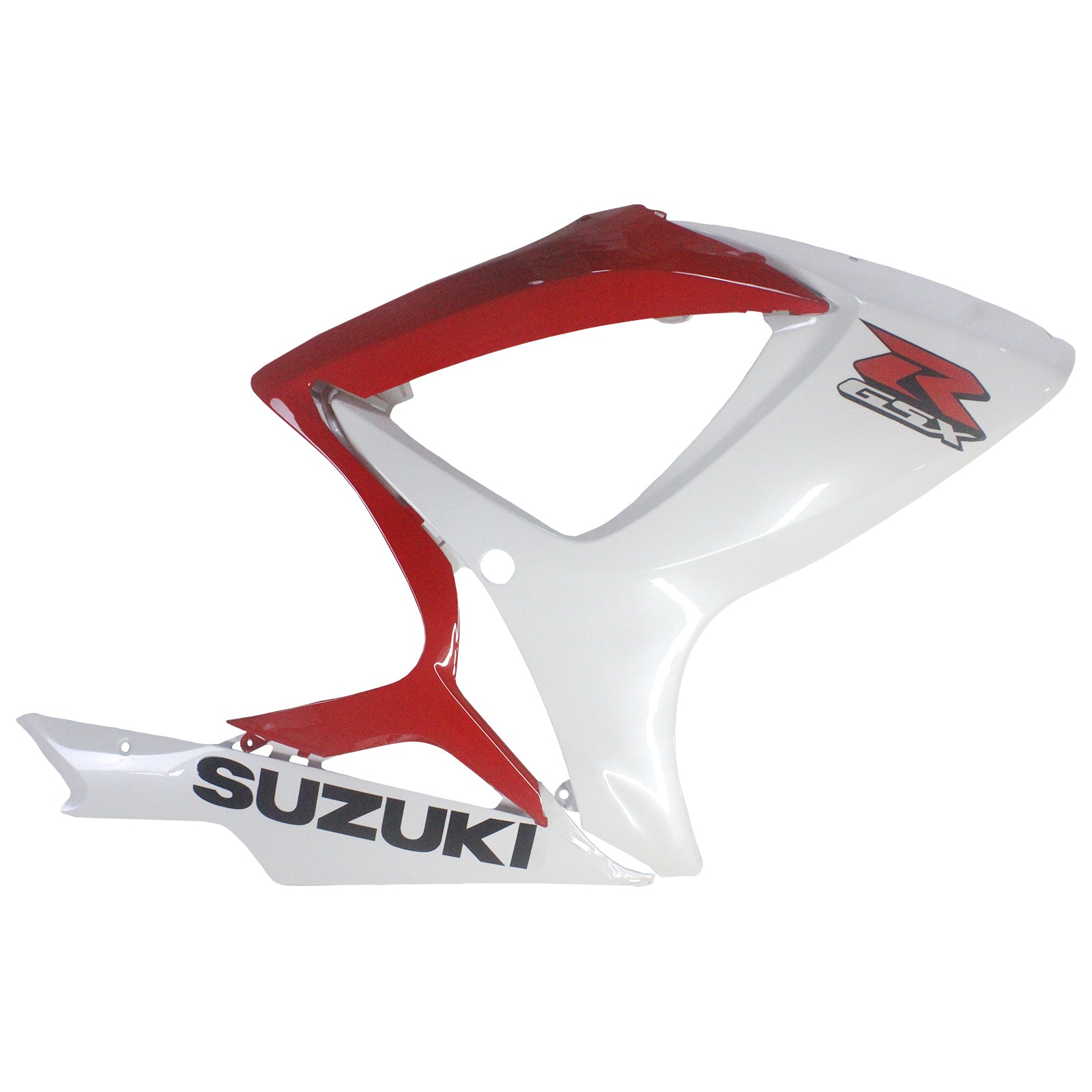 Amotopart 2006-2007 Suzuki GSXR 600/750 Kit de carenado rojo y blanco perla