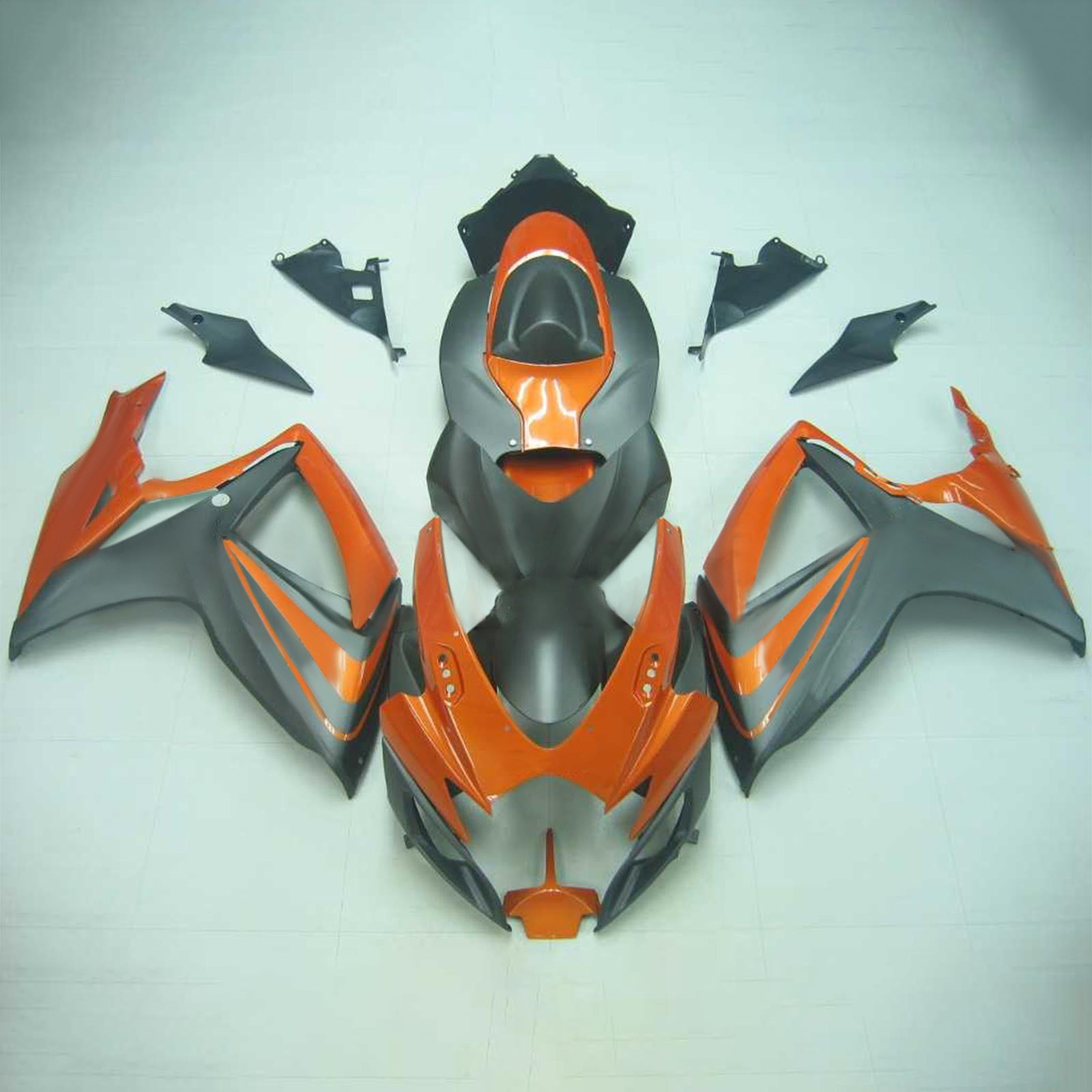 Amotopart 2006-2007 Suzuki GSXR 600/750 Matte Grey&Oange Fairing Kit