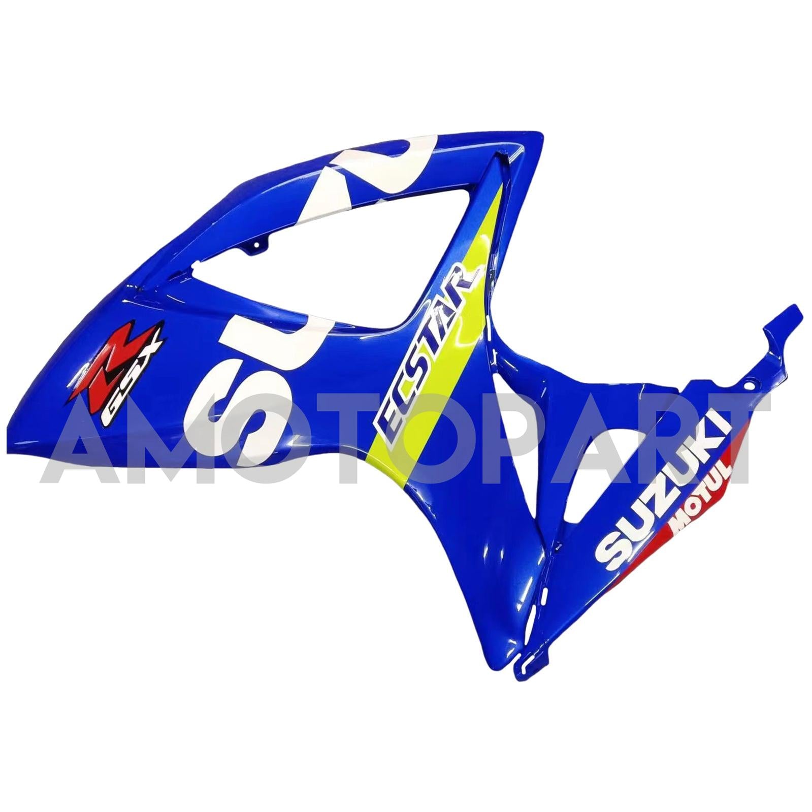 Amotopart 2006-2007 Suzuki GSXR 600/750 Yellow&Blue style1 Fairing Kit