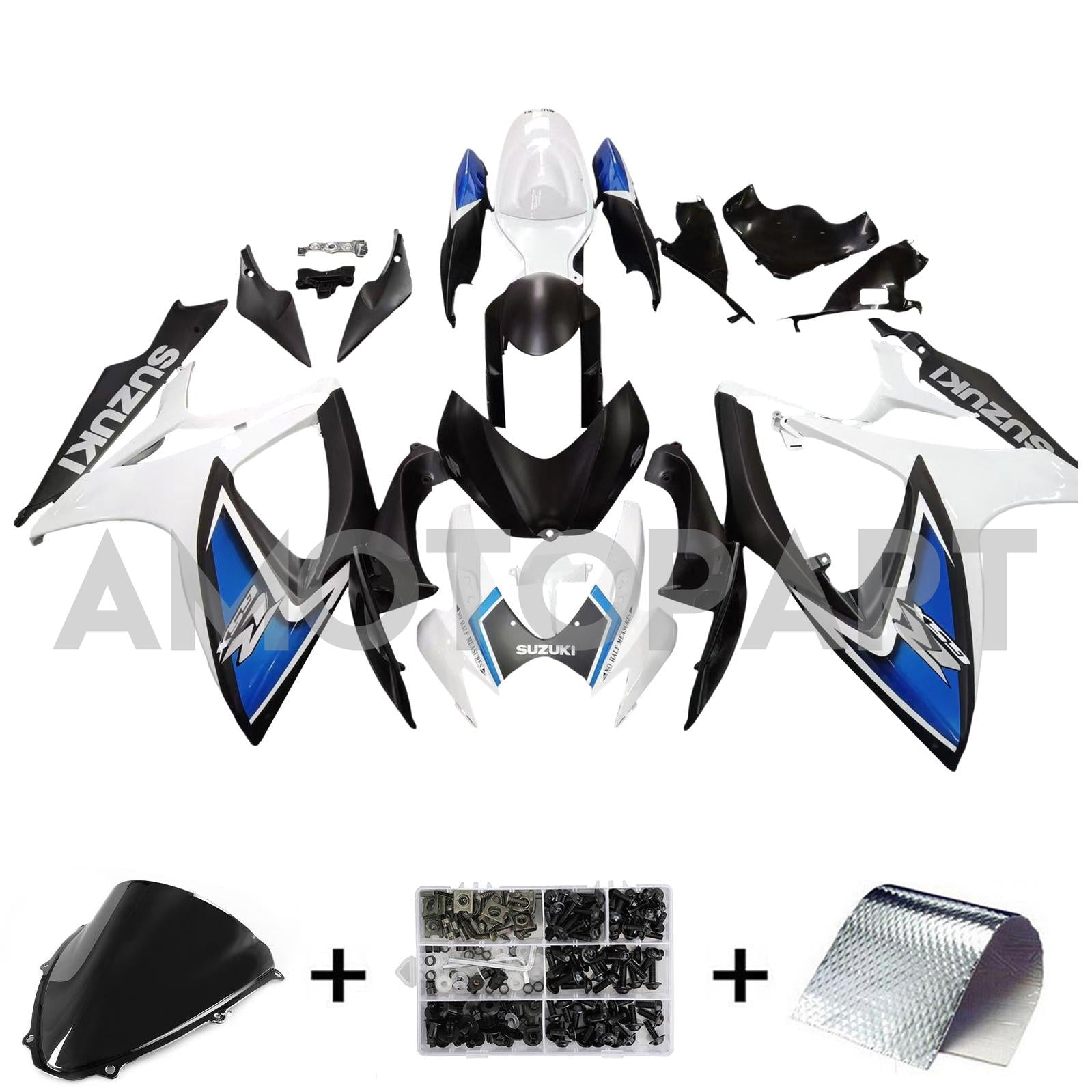 Amotopart 2006-2007 スズキ GSXR 600/750 フェアリングキット コレクション 2