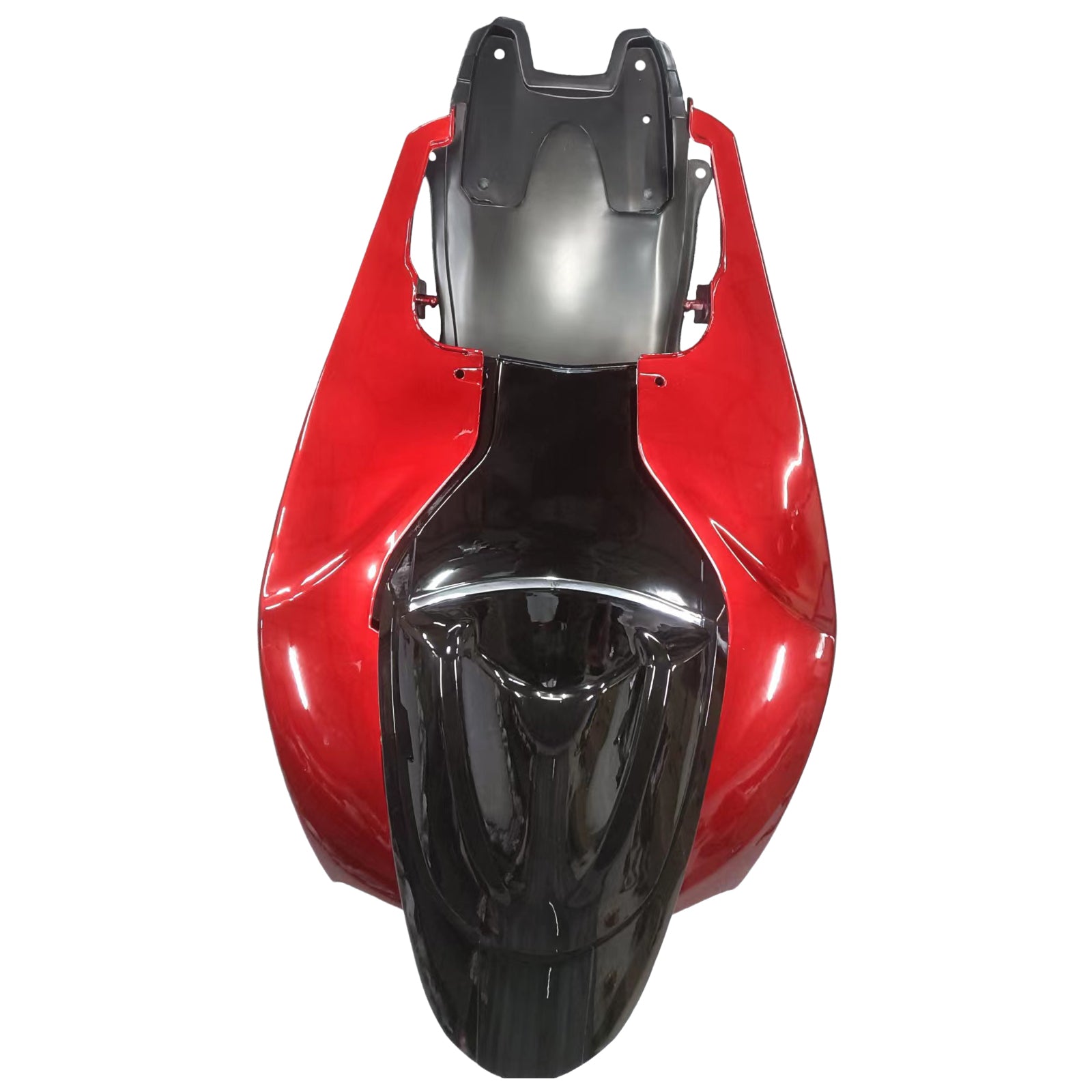 Amotopart 2006–2007 Suzuki GSXR 600/750 K6 schwarz-rotes Verkleidungsset