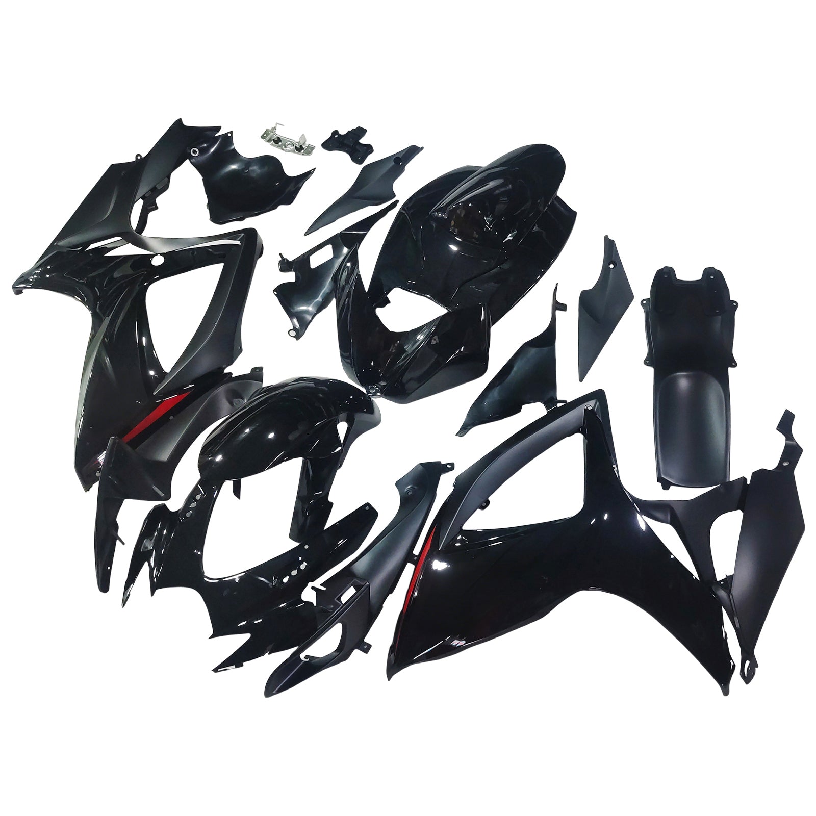 Amotopart 2006-2007 SUZUKI GSXR 600/750 K6 Gloss Black Fairing Kit