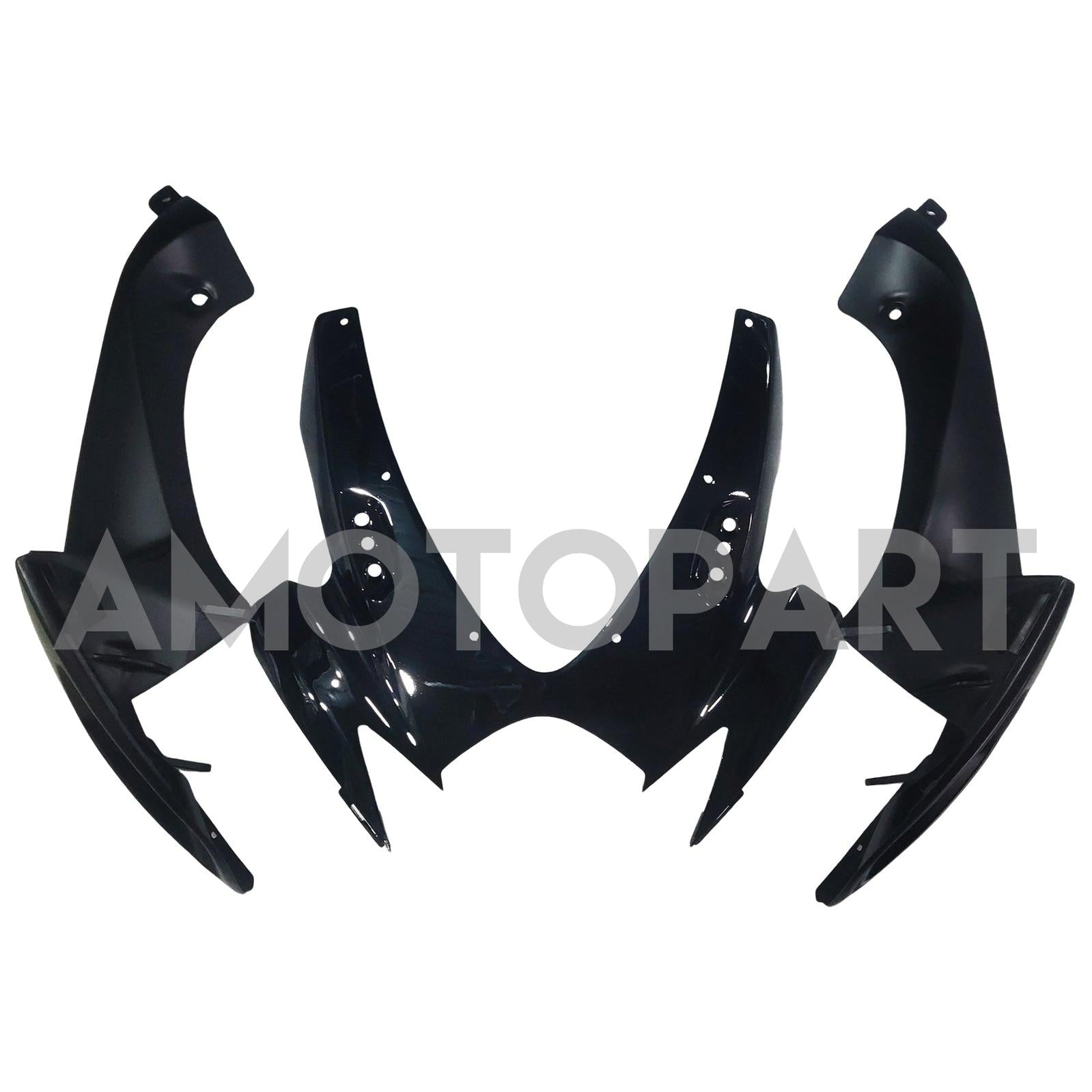 Amotopart 2006-2007 Suzuki GSXR 600/750 K6 Gloss Black Abzugskit