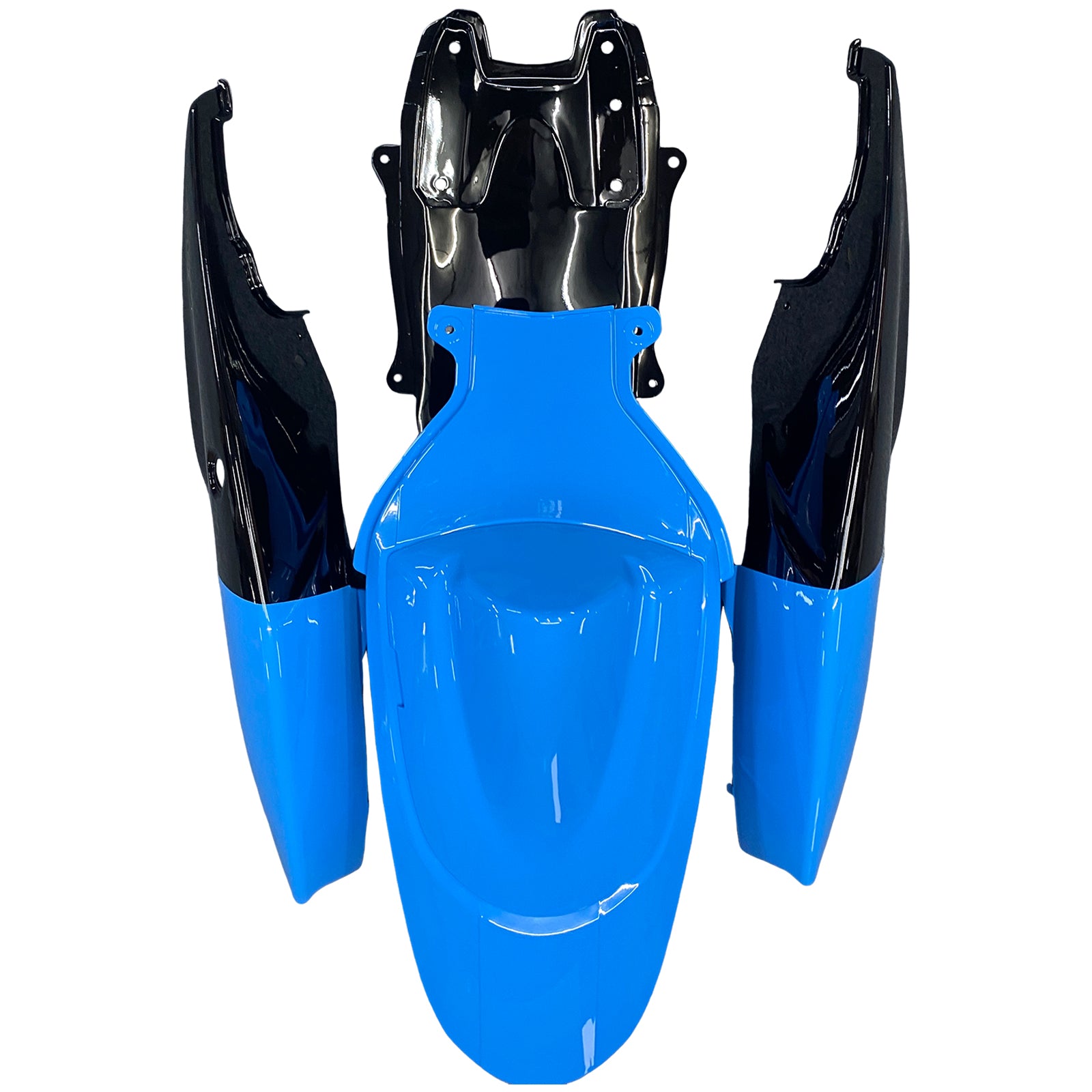 AMOTOPT 2006-2007 Suzuki GSXR 600/750 K6 Kit de carenagem azul e preto