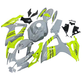 Amotopart 2006-2007 SUZUKI GSXR 600/750 K6 Grey&Yellow Fairing Kit