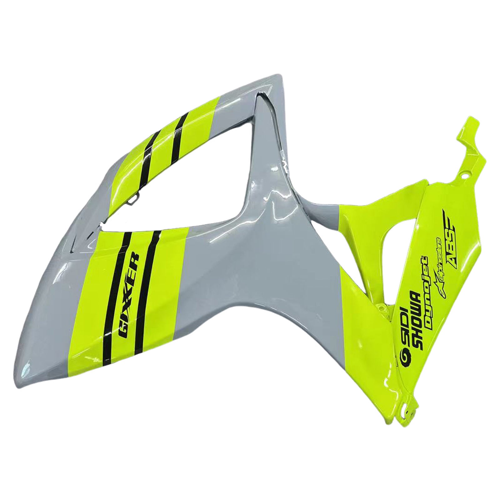 Amotopart 2006-2007 Suzuki GSXR 600/750 K6 Gray & Yellow Fairing Kit