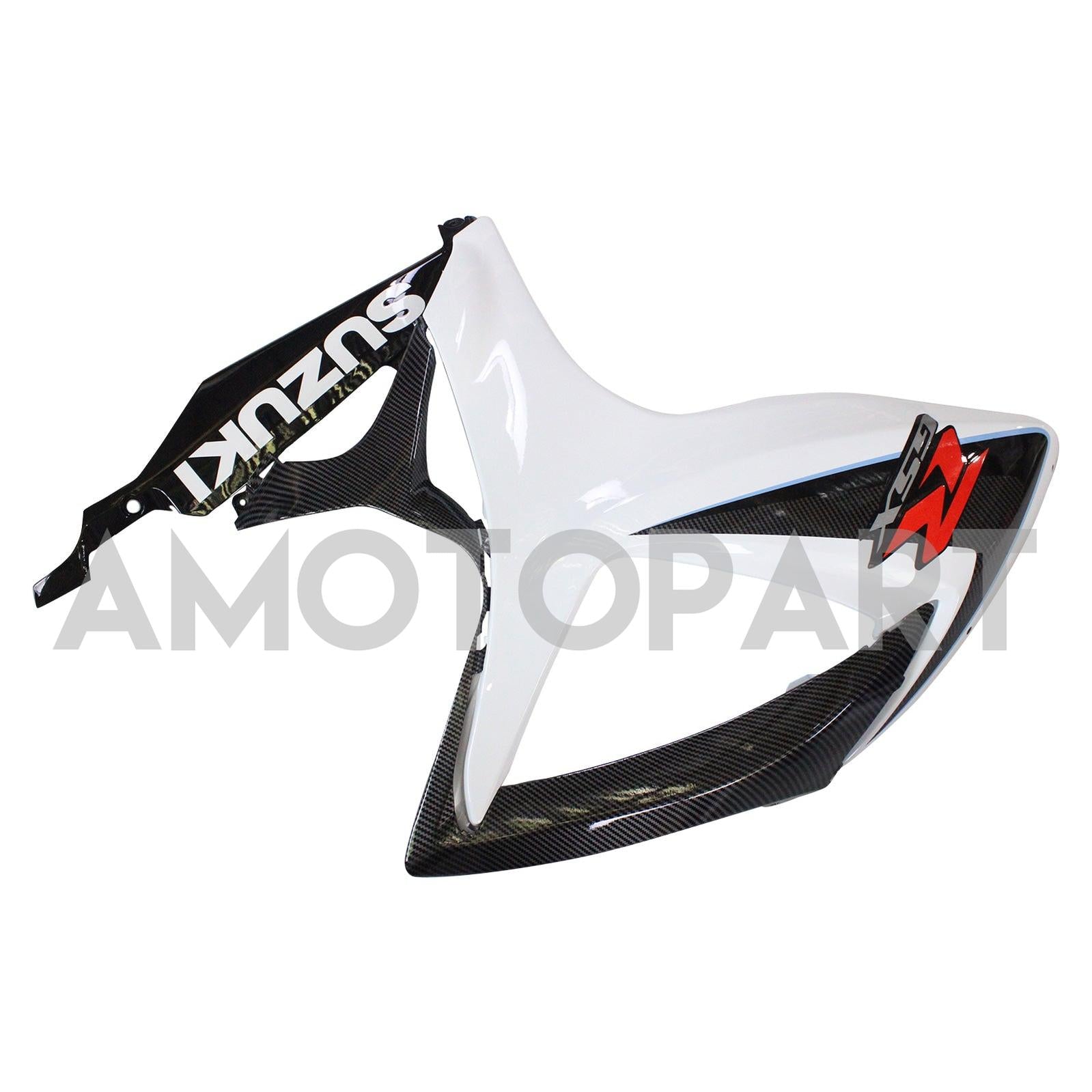 Amotopart 2006-2007 SUZUKI GSXR 600/750 K6 Carbon Fiber Black&White Fairing Kit