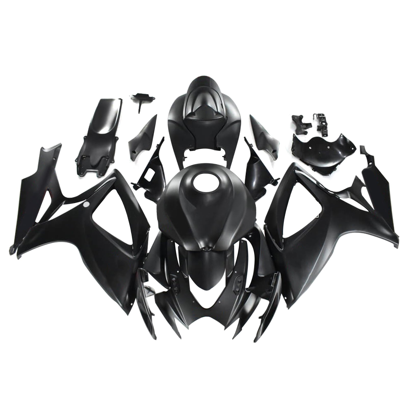 Amotopart 2006-2007 K6 GSXR 600/750 Suzuki Black Fairing kit