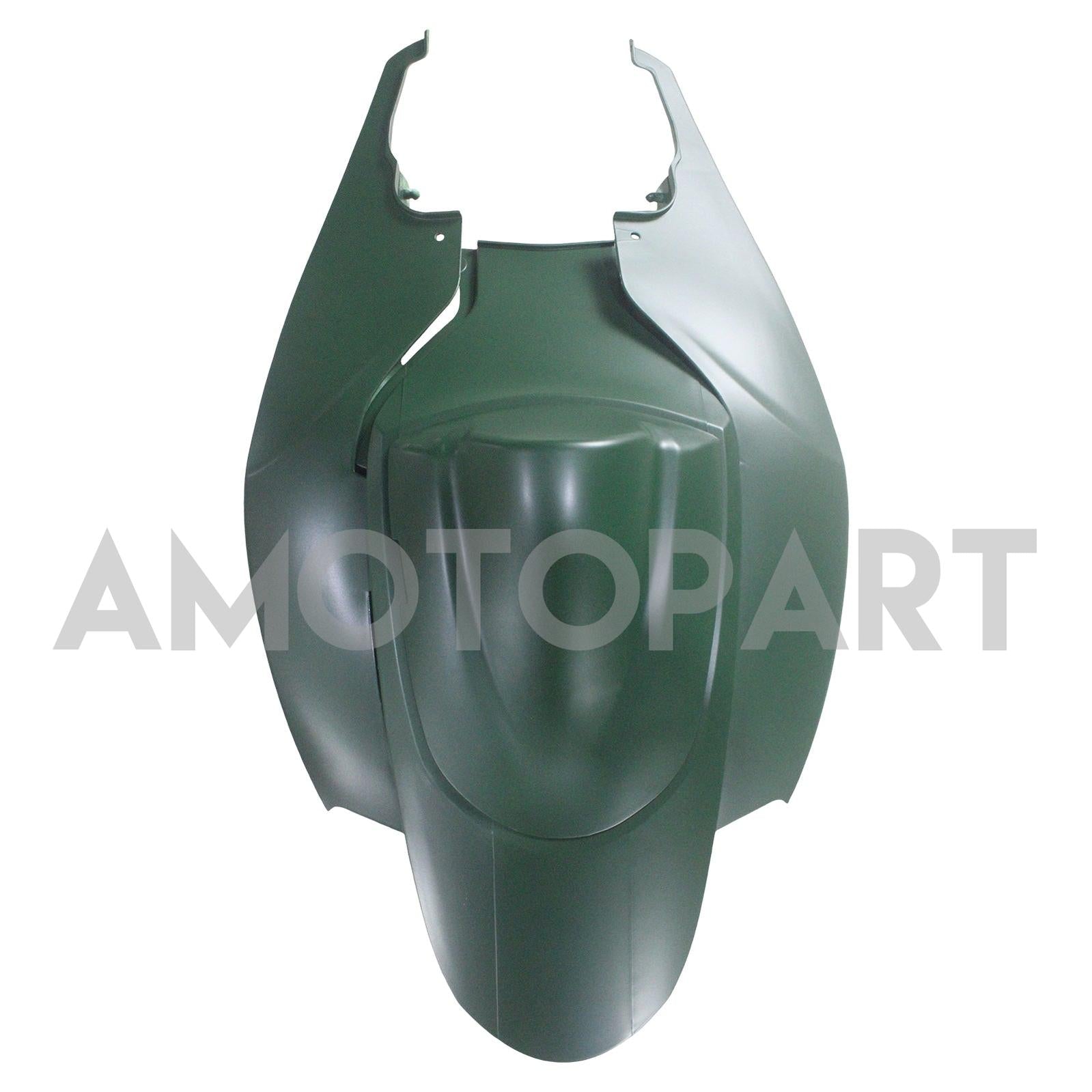 Amotopart 2006-2007 K6 GSXR 600/750 Suzuki Matte Green mit Gold Logo Abzugskit