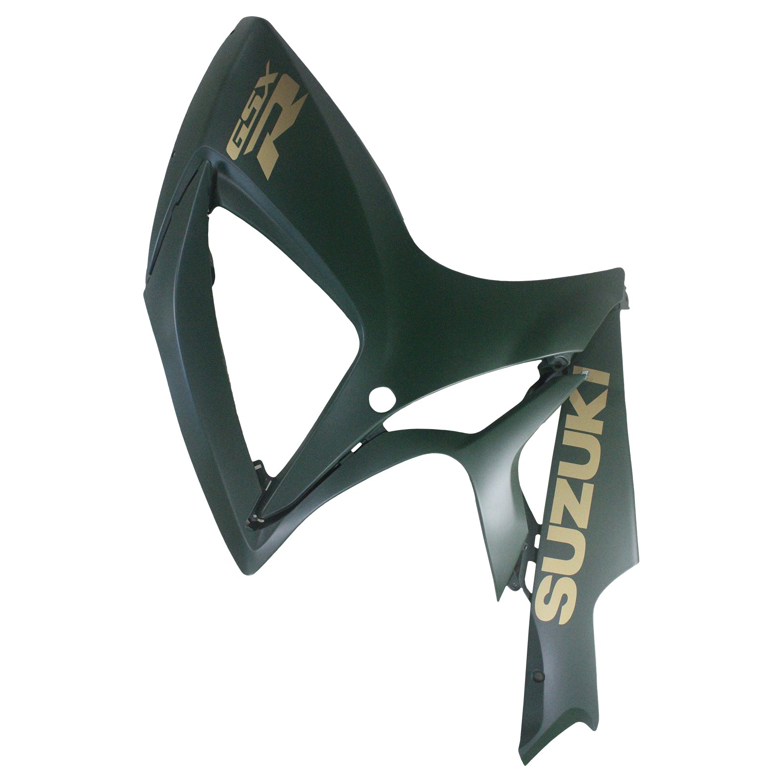 Amotopart 2006-2007 K6 GSXR 600/750 Suzuki Matte Green with Gold Logo Fairing kit