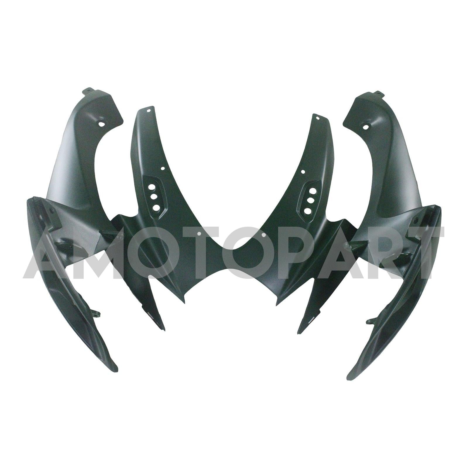 Amotopart 2006-2007 K6 GSXR 600/750 Suzuki Matte Green mit Gold Logo Abzugskit