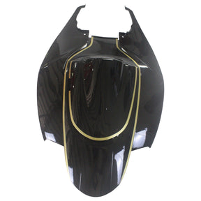 Amotopart 2006-2007 K6 GSXR 600/750 Suzuki Gloss Black with Gold Stripe Fairing kit