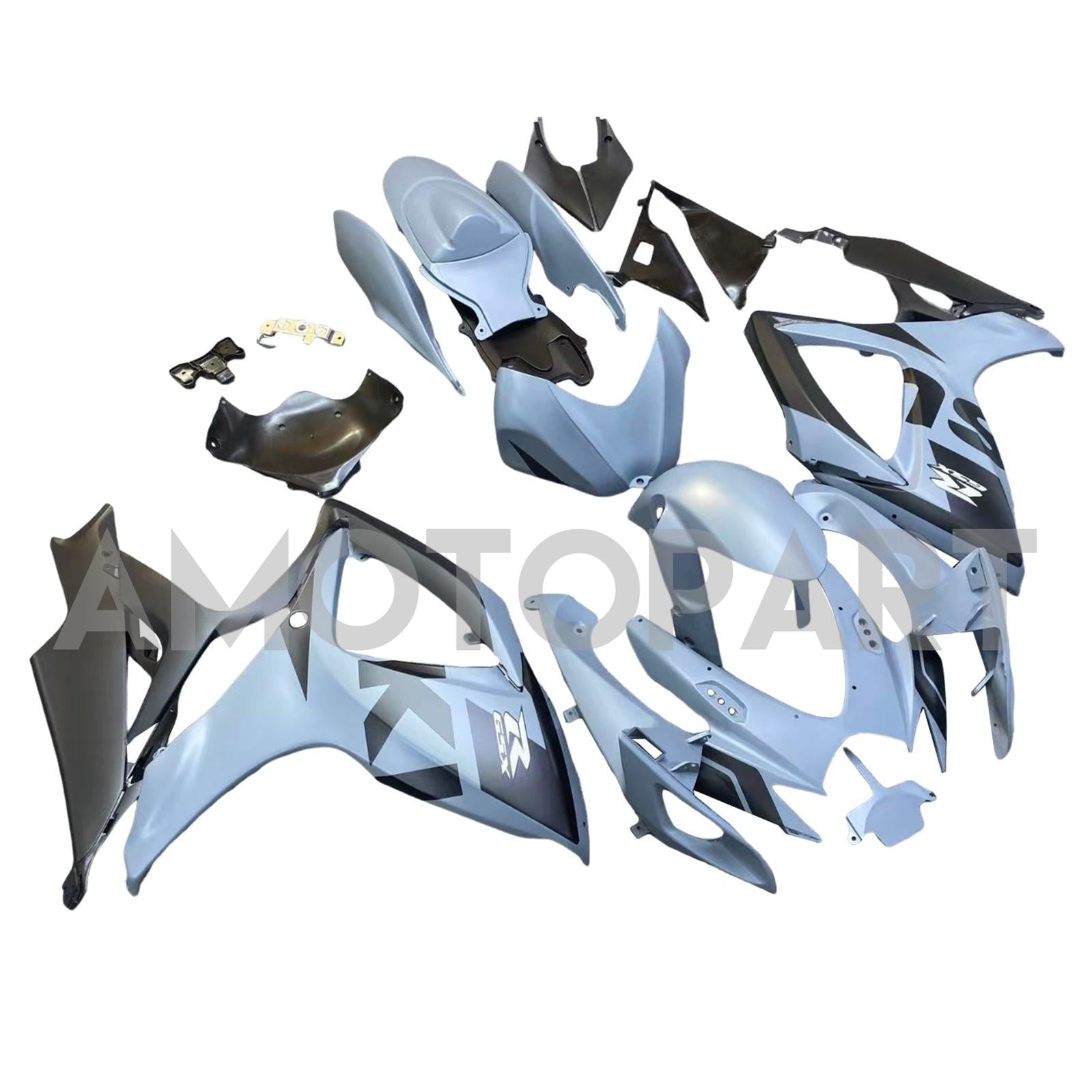 Amotopart 2006-2007 K6 GSXR 600/750 Suzuki Grey&Black Fairing kit