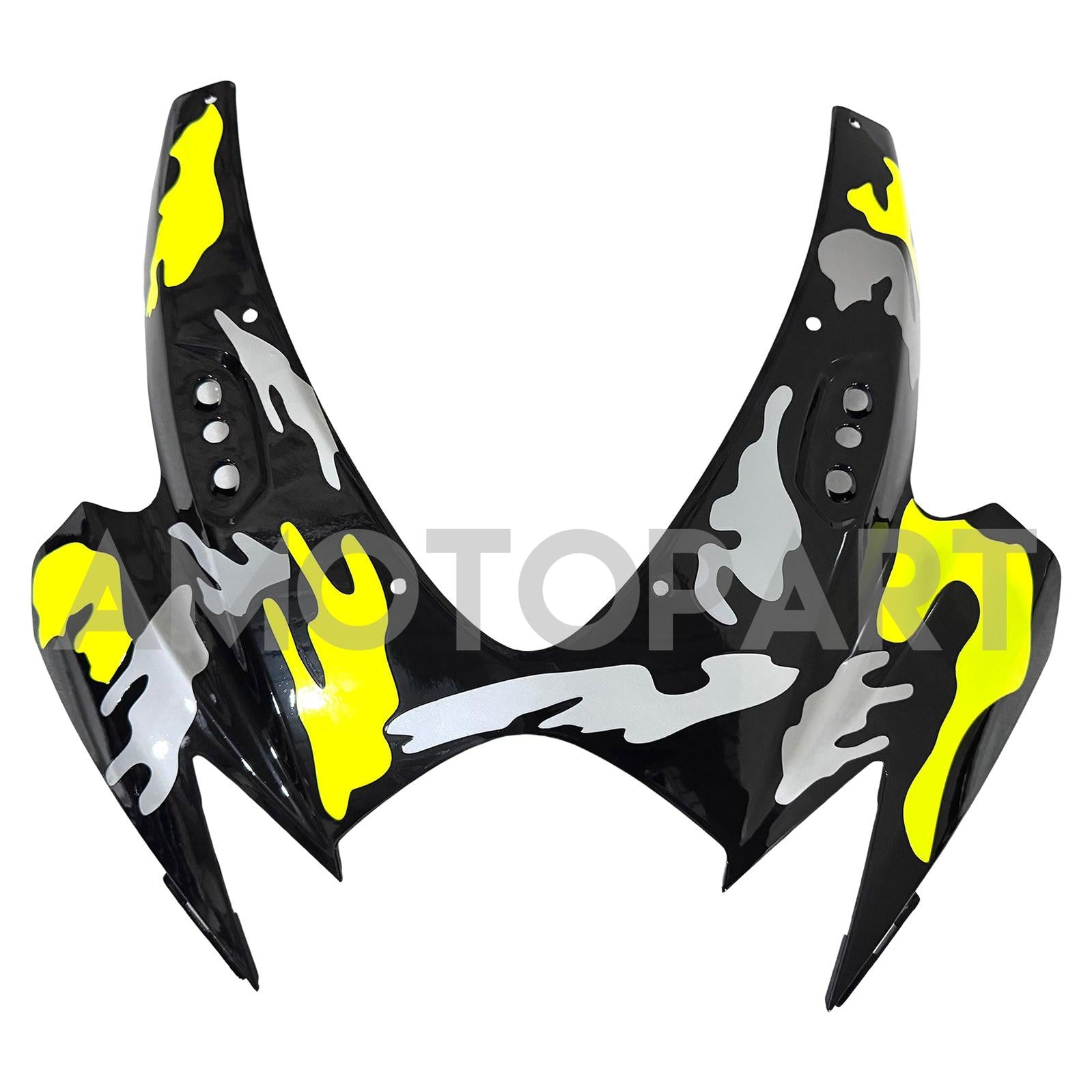 Amotopart 2006-2007 Suzuki GSXR 600/750 Yellow Grey Black Fairing Kit