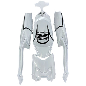 Amotopart 2008-2010 Suzuki GSXR 600/750 K8 White with Black Accent Fairing Kit