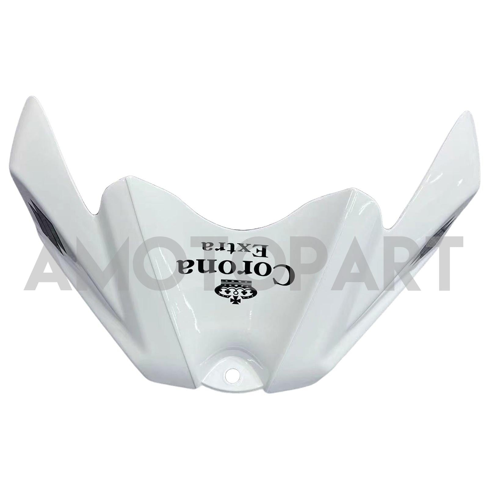 Amotopart 2008-2010 Suzuki GSXR 600/750 K8 White with Black Accent Fairing Kit