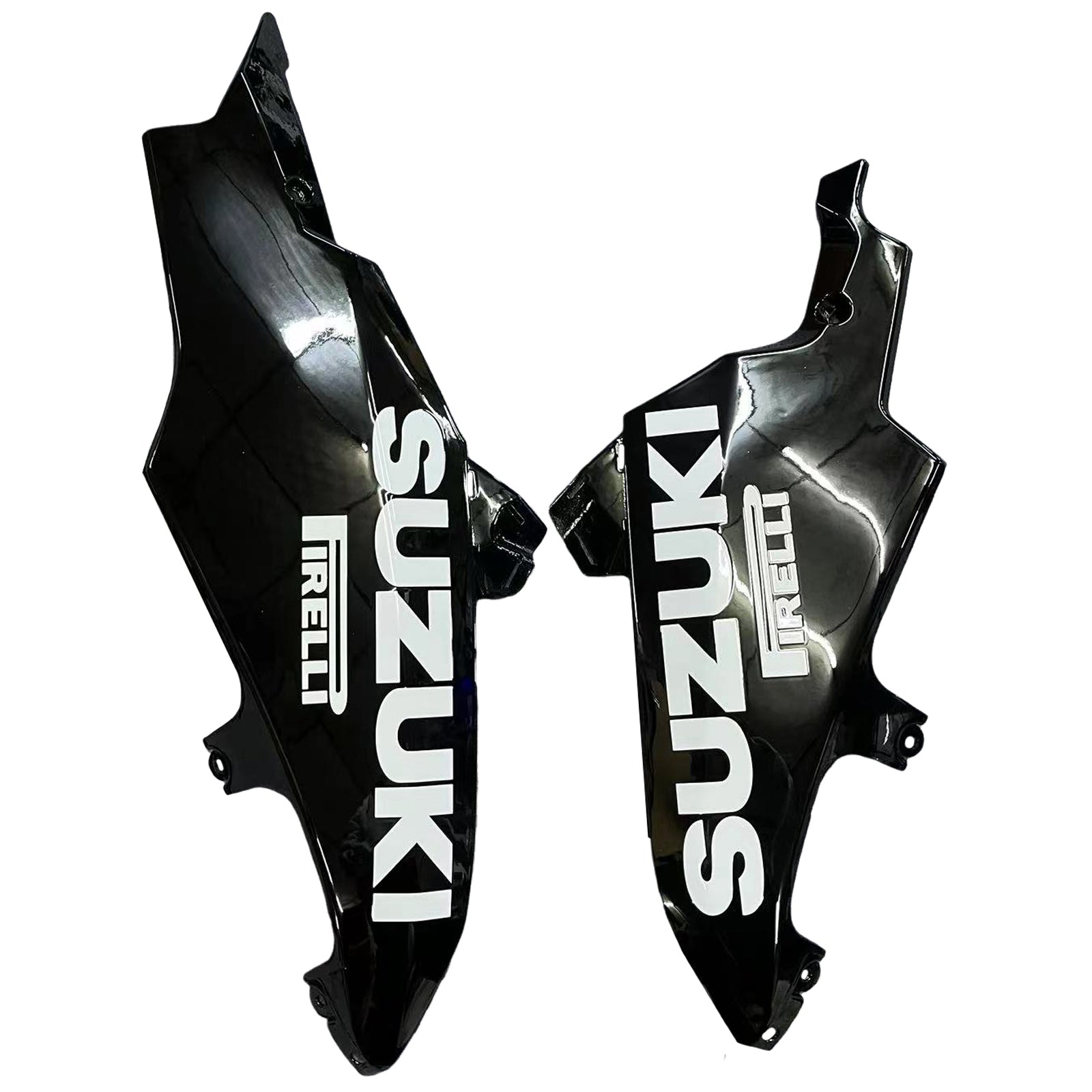 AMOTOPART 2008-2010 SUZUKI GSXR 600/750 K8 VIT MED Black Accent Fairing Kit