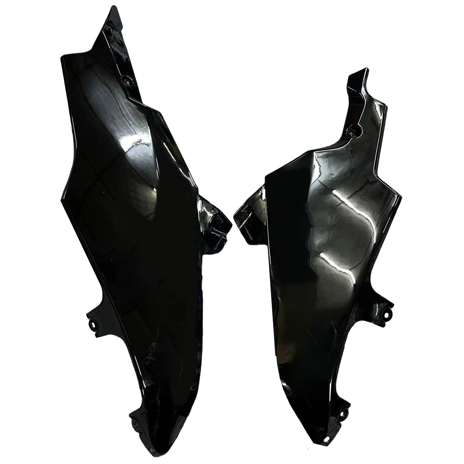 Amotopart 2008-2010 Suzuki GSXR 600/750 K8 Hvit med svart aksent Fairing Kit