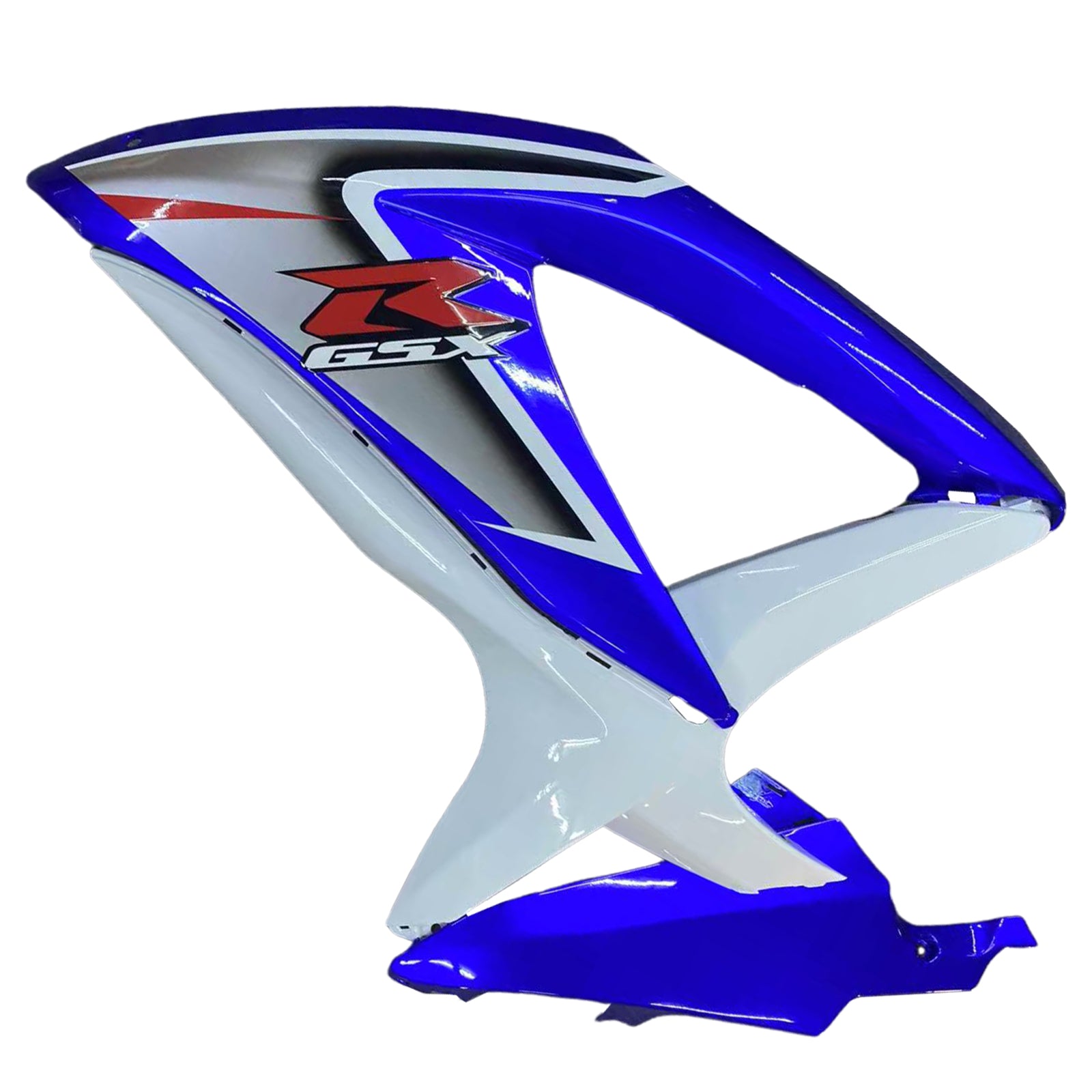 Amotopart Suzuki 2008–2010 Gsxr 600/750 blau-weißes Verkleidungsset