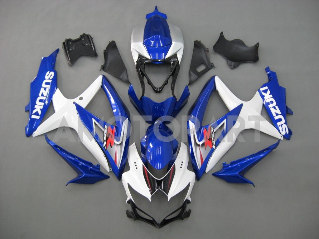 Amotopart 2008-2010 Suzuki GSXR 600/750 Collection de kit de carénage deux