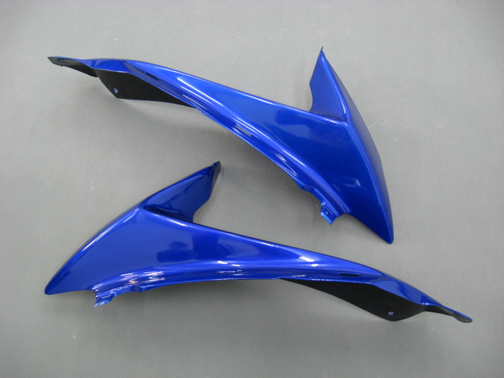 Amotopart Verkleidungssatz für Suzuki GSXR 600/750 2008–2010, Blau/Weiß