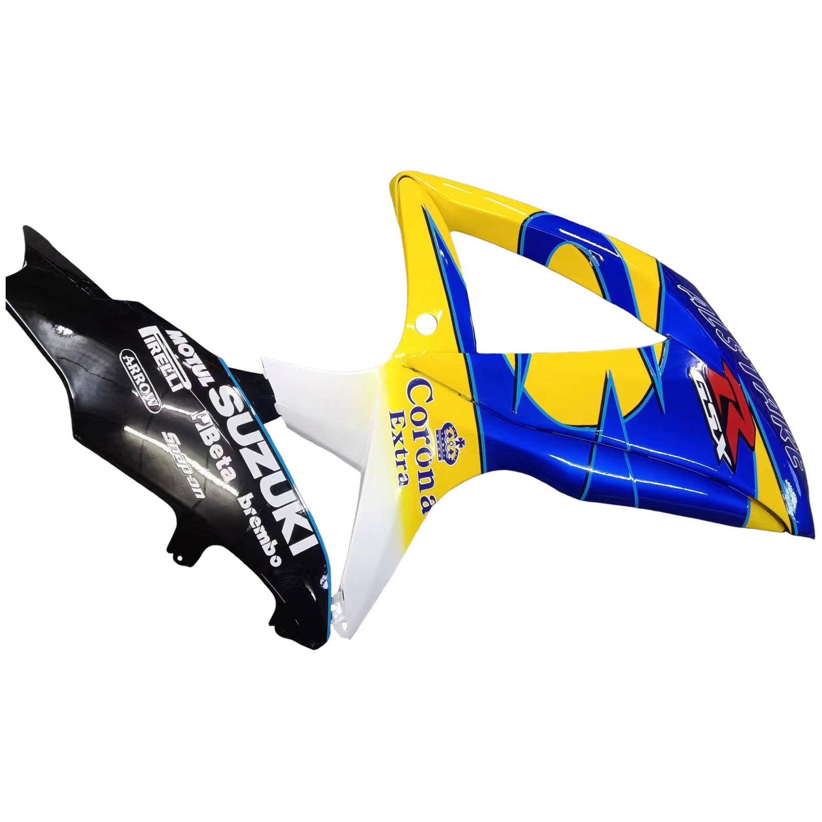 Amotopart 2008-2010 Suzuki GSXR 600/750 K8 Blue&Yellow Fairing Kit