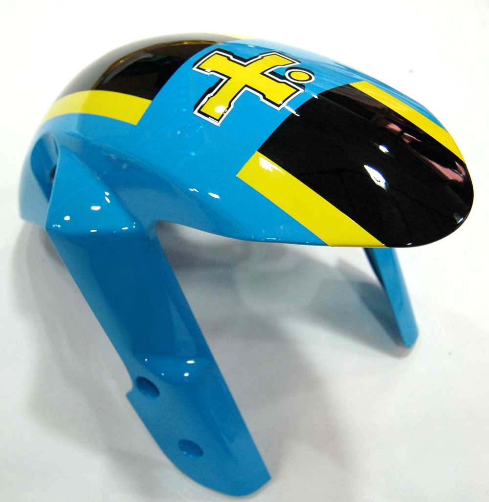 Amotopart 2008-2010 Suzuki GSXR 600/750 Blue Red Fairing Kit