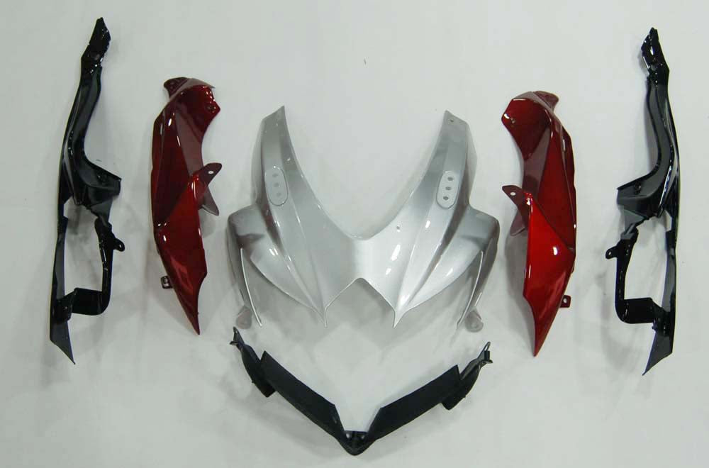 Amotopart Kit carena rossa Suzuki GSXR 600/750 2008-2010