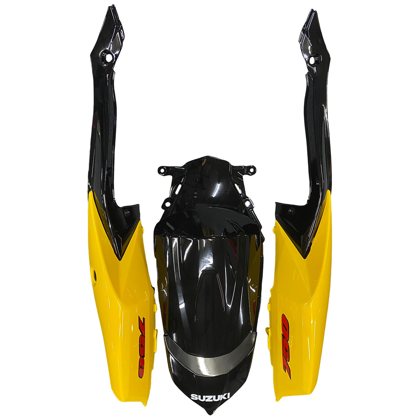 Amotopart 2008-2010 Suzuki GSXR 600/750 K8 Yellow&Black Fairing Kit