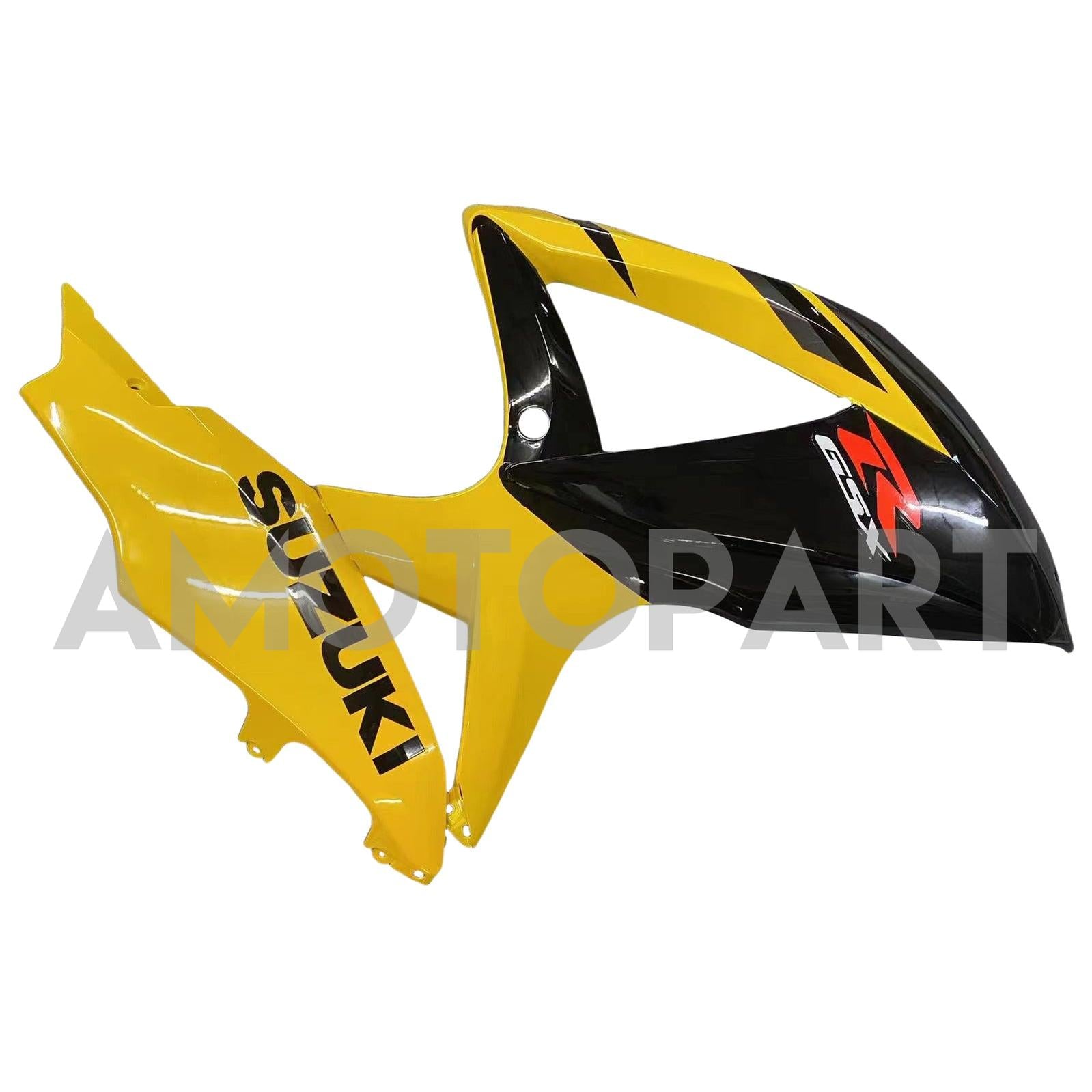 Amotopart 2008-2010 Suzuki GSXR 600/750 K8 Yellow&Black Fairing Kit
