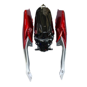 Amotopart 2008-2010 Suzuki GSXR600750 Fairing G-Sliver&Red Kit